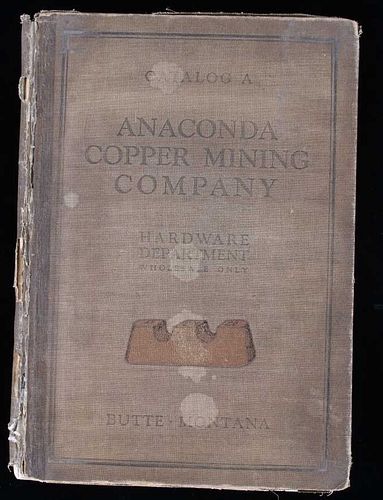 1921 Anaconda Copper Mining Co. Catalogue "A"