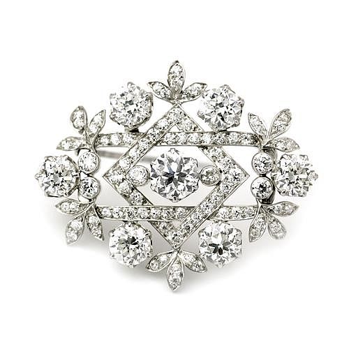 Tiffany & Co. Belle Epoch Diamond Pin