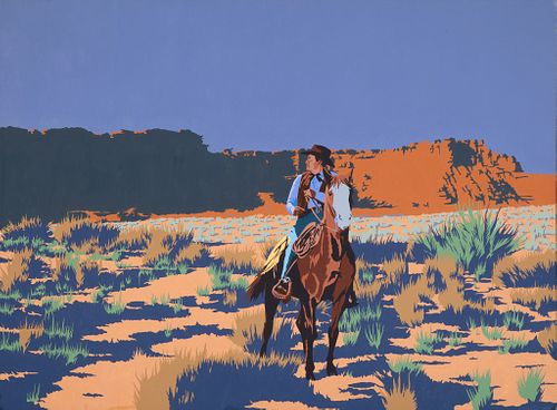 Billy Schenck, Leaving the Mancos Valley, 1986