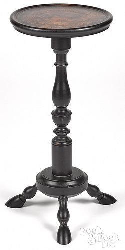 Bench made candlestand, by Roger Gonzalez