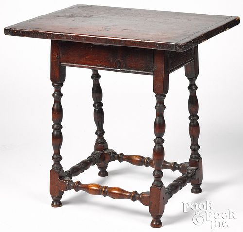Diminutive William and Mary tavern table