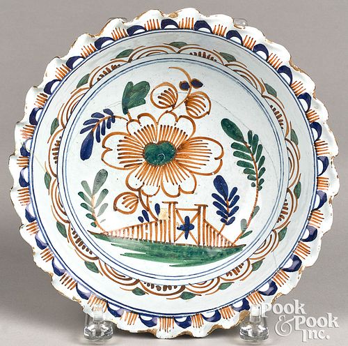 Bristol Delft bowl, 18th c.