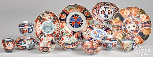 Group of Imari porcelain.