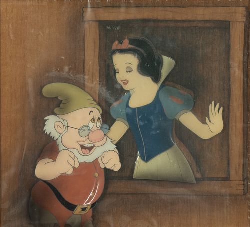 Walt Disney Studios (American, 20th Century), Production Cel from Snow White and the Seven Dwarfs, 1937