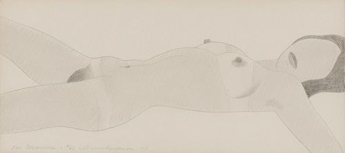 Tom Wesselmann (American, 1931-2004), Open Ended Nude (Drawing Edition)