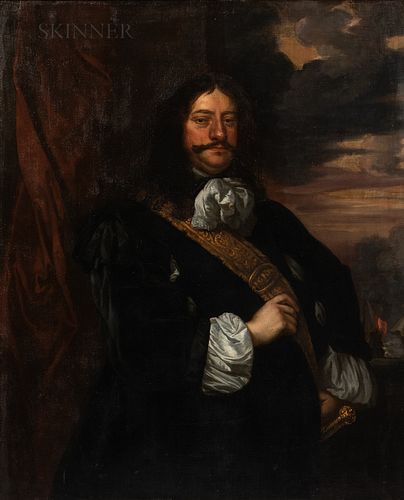Attributed to Bartholomeus van der Helst (Dutch, 1613-1670), Portrait of an Admiral
