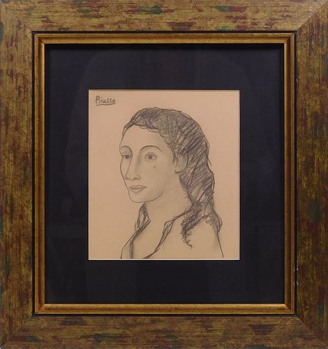 Pablo Picasso:  Portrait du Femme