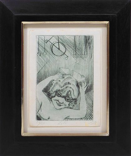 Otto Dix: LiLi Queen of the Air Reproduction
