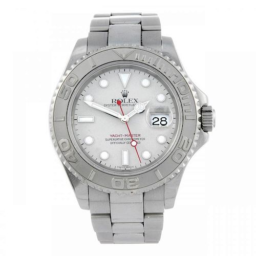 ROLEX - a gentleman's Oyster Perpetual Date Yacht-Master bracelet watch. Circa 2001. Stainless steel