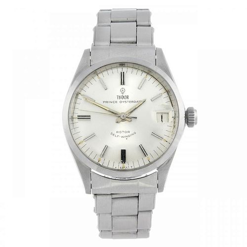 TUDOR - a mid-size Prince Oysterdate bracelet watch. Stainless steel case. Reference 7970, serial 57