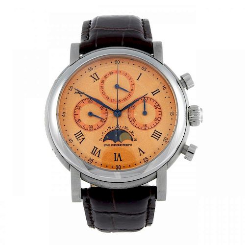 BELGRAVIA WATCH CO. - a limited edition gentleman's Chrono Tempo chronograph wrist watch. Stainless