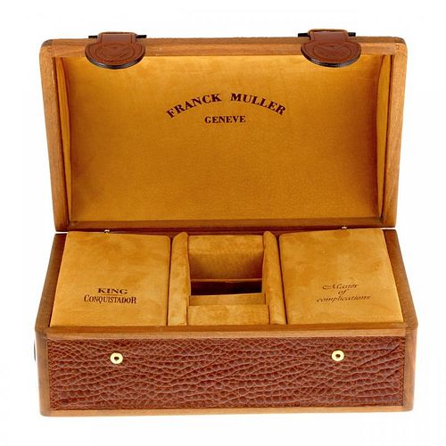 FRANCK MULLER - a complete watch box.
