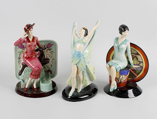 Four Kevin Francis limited edition figures. Comprising a Douglas Tootle figurine Lo La Palooza, 10 (