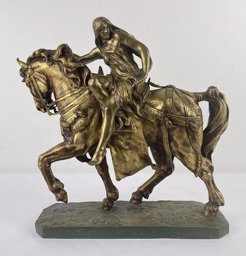 Leon Mignon Lady Godiva Bronze