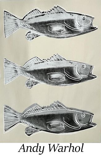 Andy Warhol - Triple Fish