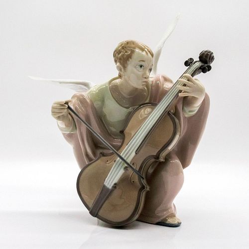 Heavenly Cellist 1005492 - Lladro Porcelain Figurine