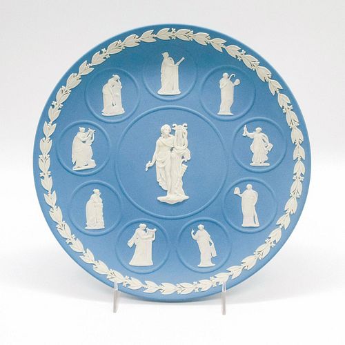 Wedgwood Jasperware Pale Blue Decorative Plate