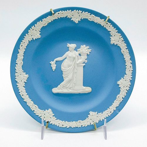 Wedgwood Pale Blue Jasperware, Collector Plate