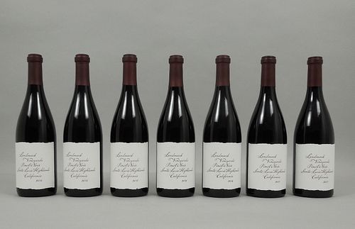 Seven Bottles Landmark Vineyards Pinot Noir.