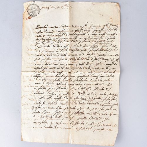 17th C. Italian Manuscript Documents