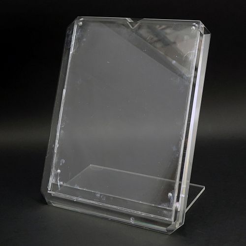 Large Lucite Picture Frame