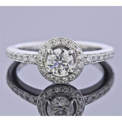 Suarez GIA 0.41ctE VVS2 Diamond Engagement Ring