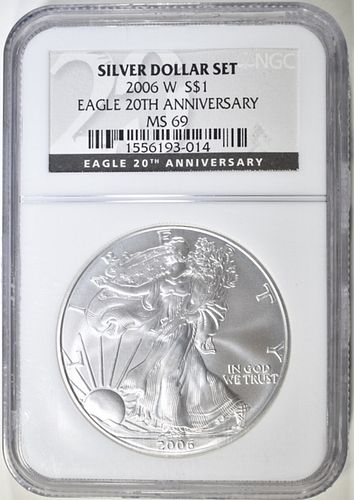 2006-W ASE 20TH ANNIVERSARY NGC MS-69