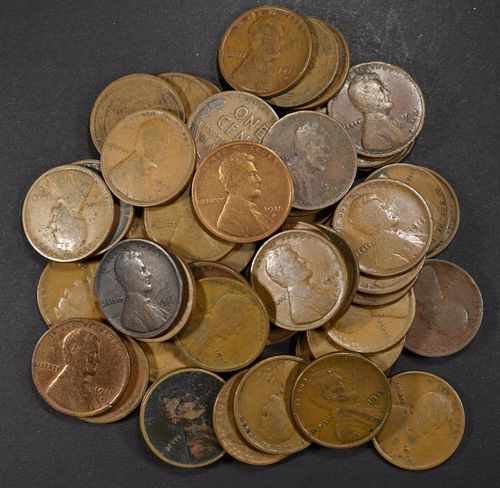 (54) 1915-D CIRC LINCOLN CENTS