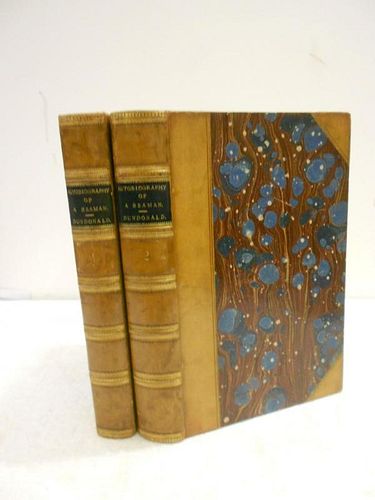 COCHRANE (Thomas, 10th Earl of Dundonald) The Autobiography of a Seaman, 1860, 2nd edition, two vols