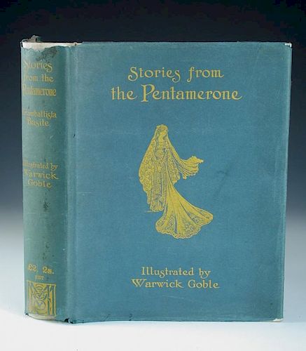 BASILE (Giambattista) Stories from the Pentamerone, illustrated with 32 tipped-in colour plates by W
