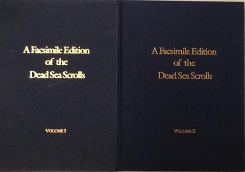 Dead Sea Scrolls, Facsimile Edition, two vols. with an Introduction and Index by Eisenman & Robinson