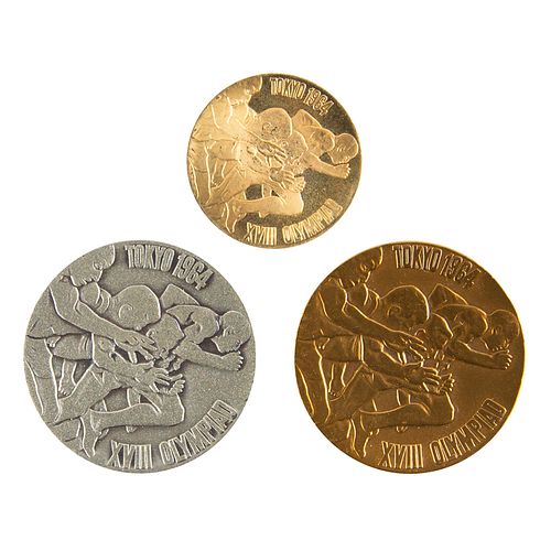 Tokyo 1964 Summer Olympics Commemorative Medal Set