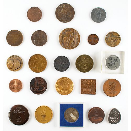 Summer Olympics Participation Medal Collection of (25)