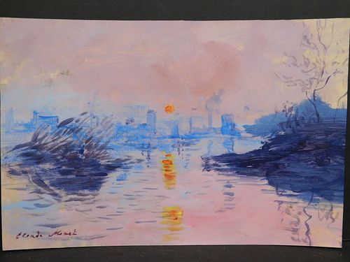 Claude Monet, Attributed: Sunrise