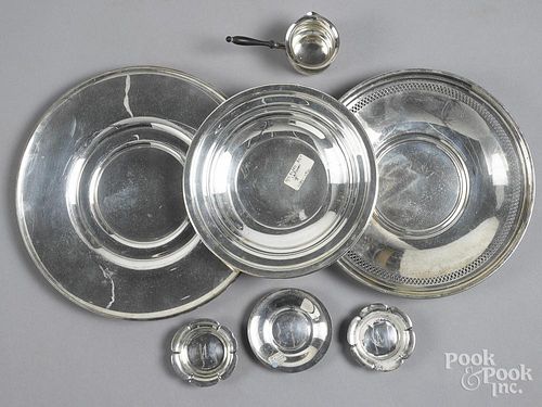 Sterling silver tablewares, 28 ozt.