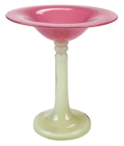 Bohemia Footed Glass Compote