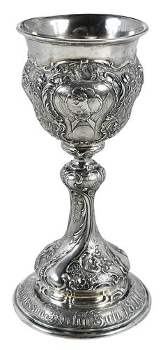 Hugo Schaper German Silver Shooting Trophy 