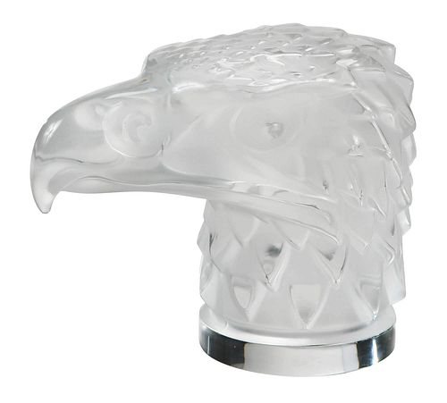 Lalique Tˆte D'Aigle Glass Mascot