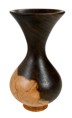 Melvin Lindquist Turned Wood Vase