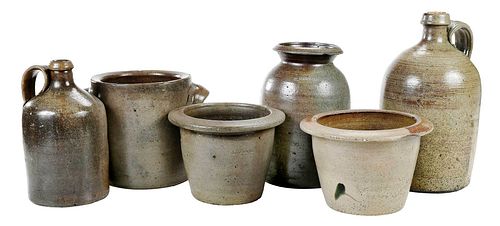 Six Pieces of J.D. Craven Stoneware