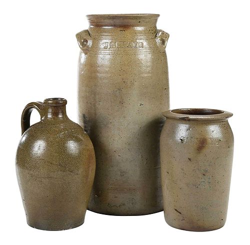 Three Pieces of J.M. Hays Pottery