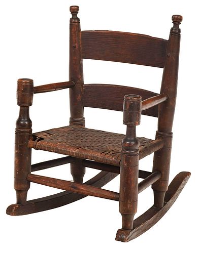 Early Southern Child's Rocking Chair
