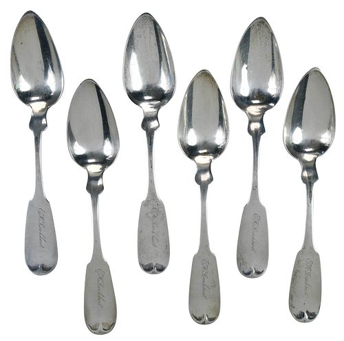 Alabama Coin Silver Spoons