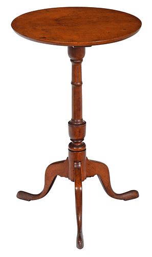 New England Federal Maple Candlestand