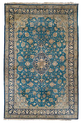 Hand Knotted Woolen Rug