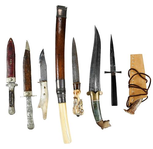 Group of Eight Assorted Knives 