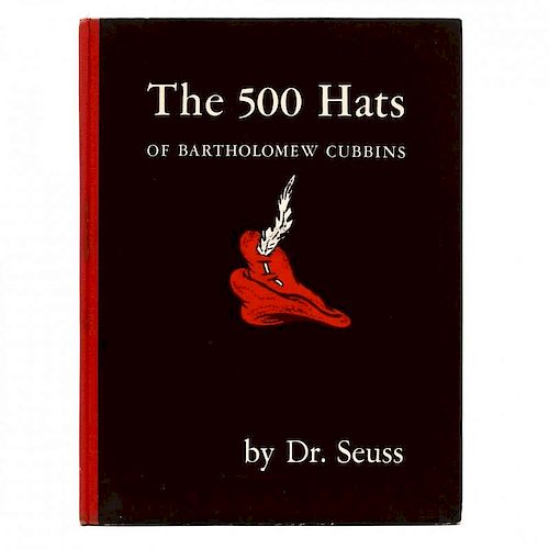 Dr. Seuss, The 500 Hats of Bartholomew Cubbins, First Printing
