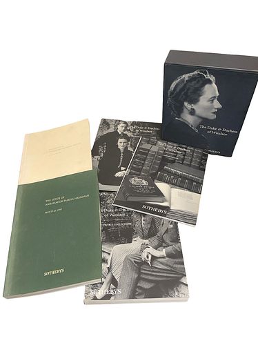 Collection Sothebys, Duke and Duchess, Jacqueline Kennedy Books