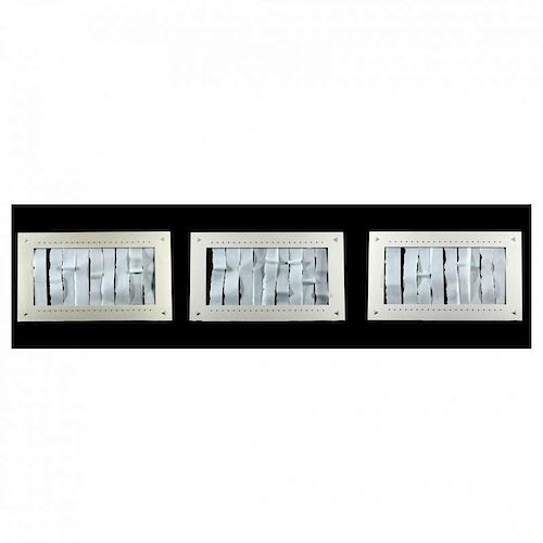 Janet Christensen (CA, 20th Century), Three Custom Glass Installations