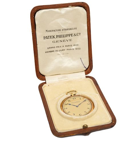 1920's Patek Philippe 18K YG Pocket Watch